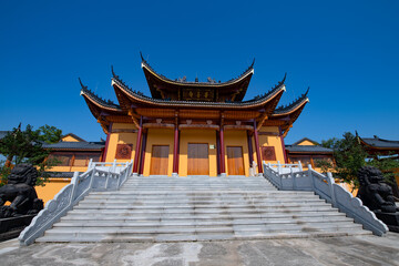 Fototapeta premium Modern buildings and rural skyscrapers and tourist attractions in China