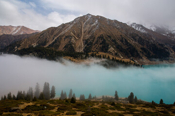 Big Almaty Lake, or BAO for short, is a picturesque lake 20 kilometers from Almaty.