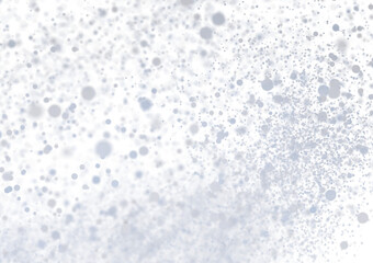 Obraz premium White background with bokeh effect, ideal for winter themes, cards, and presentations.