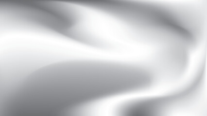 Abstract white and gray gradient background. Vector illustration.