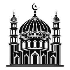 Ornamental Islamic Heritage Icon for Art and Design