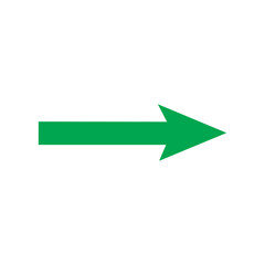 green arrow sign