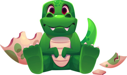 Baby Hatching from Egg