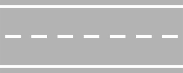 道路のシームレスパターンのイラスト
