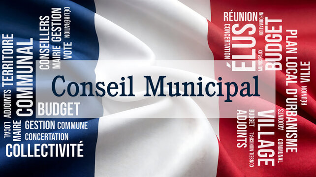 Conseil municipal, nuage de mots