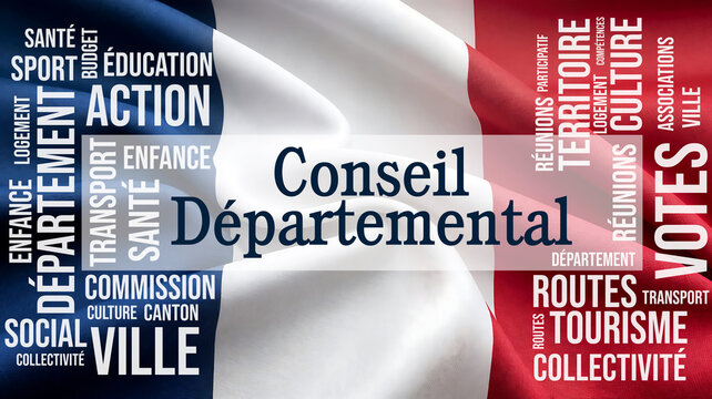 Conseil d&eacute;partemental, nuage de mots