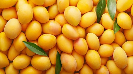 Harvesting ripe mangoes in a lush garden sweet fruit abundance under the sun