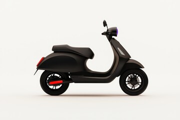Obraz premium Modern Electric Scooter Design on Minimalist Background