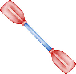 watercolor paddle