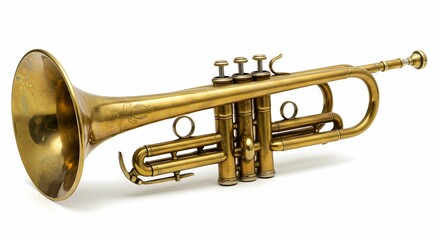 Obraz premium Vintage Brass Trumpet