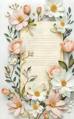  Copy space Vintage  invitation Card design ,greeting cards elegant wonderful  style. Colorful with white background, space for text.