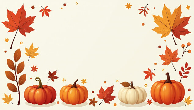 autumn elements cozy cutely designed vector flat illustration perfect scrapbooking fall