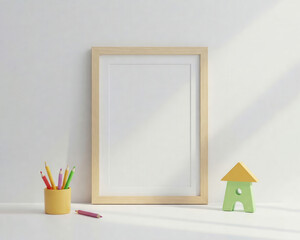 Kids Photo Frame Mockup