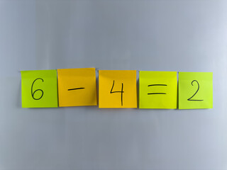 Development and learning from the basics of mathematical operations