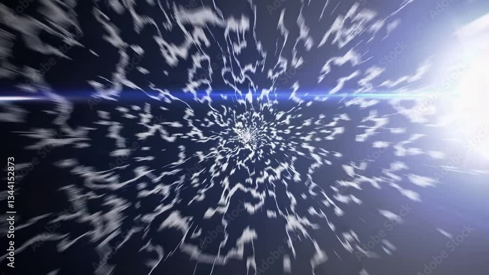 Poster a stunning visual journey through water's surface dynamics: an abstract representation of light refl