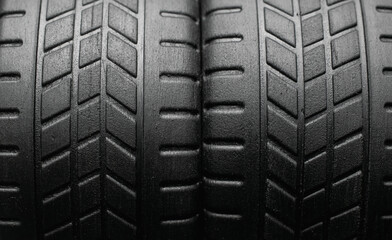 tire tread, tire traces background.