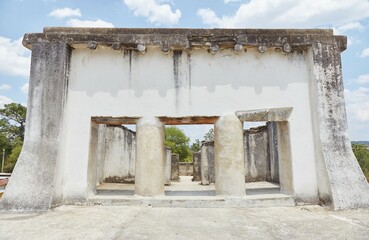 The obscure Mayan ruins of Zaculeu outside of Huehuetenango, Guatemala