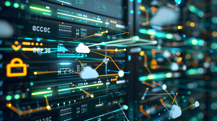Illustration of Virtual Machine High Availability in a Network Infrastructure Environment