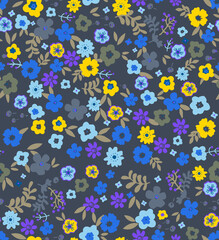 lowers watercolor illustration.