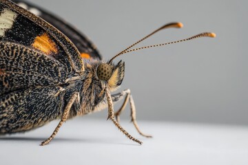 Obraz premium A close up view of a colorful butterfly insect