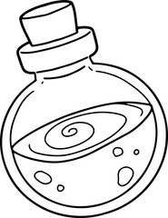 potion hand drawn