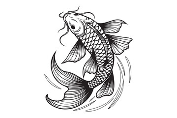 japanese Kio  Silhouette Vector