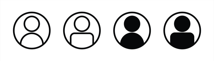 profil icon. user and ui icon vector illustration © Trondol Icon