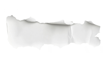 Torn Paper on Black Background for Scrapbooking Art and Digital Art