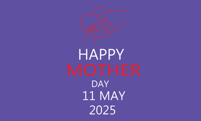 World mother day banner 2025