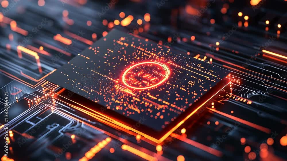Aufkleber explore the innovative technology behind a holographic business card transforming into a dynamic dig