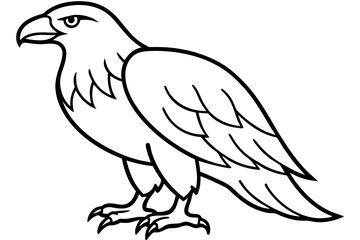 Eagle One-Line Sketch
