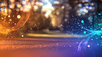 Obraz premium Abstract bokeh background