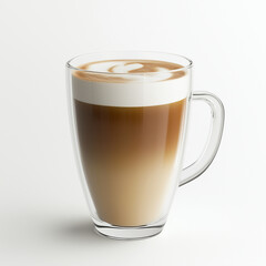 cup of coffee with milk