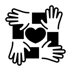 Obraz premium Togetherness icon
