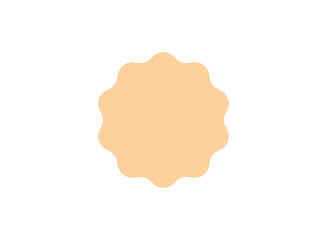 Illustration of an Retro Shape Hippie