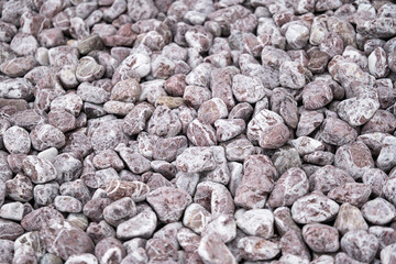 background of pebbles