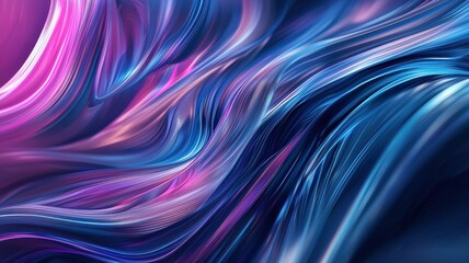 Flowing abstract background with smooth gradients, liquid motion, and dynamic light effects &mdash; perfect for modern design, technology visuals, and creative digital projects.
