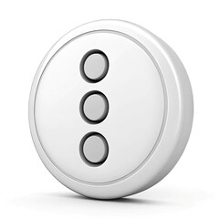 fried egg on a white background