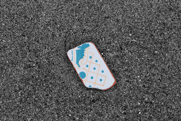 tile in the sand
