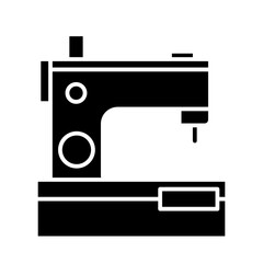 sewing machine glyph icon