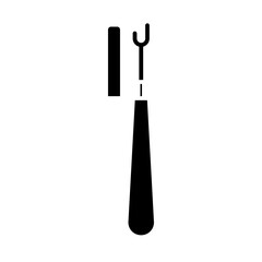 seam ripper glyph icon