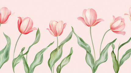  elegant tulip template