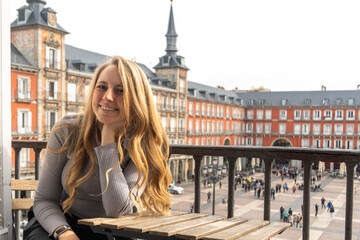 Fototapeta premium :a day in Madrid, Spain 