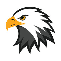 Fototapeta premium eagle head vector illustrator design