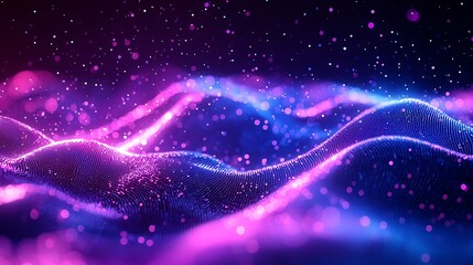 Fototapeta premium Abstract Energy Flow Background