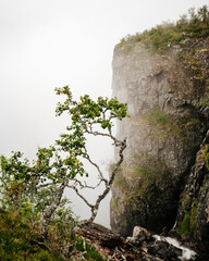 V&oslash;ringsfossen wodospad w Norwegii