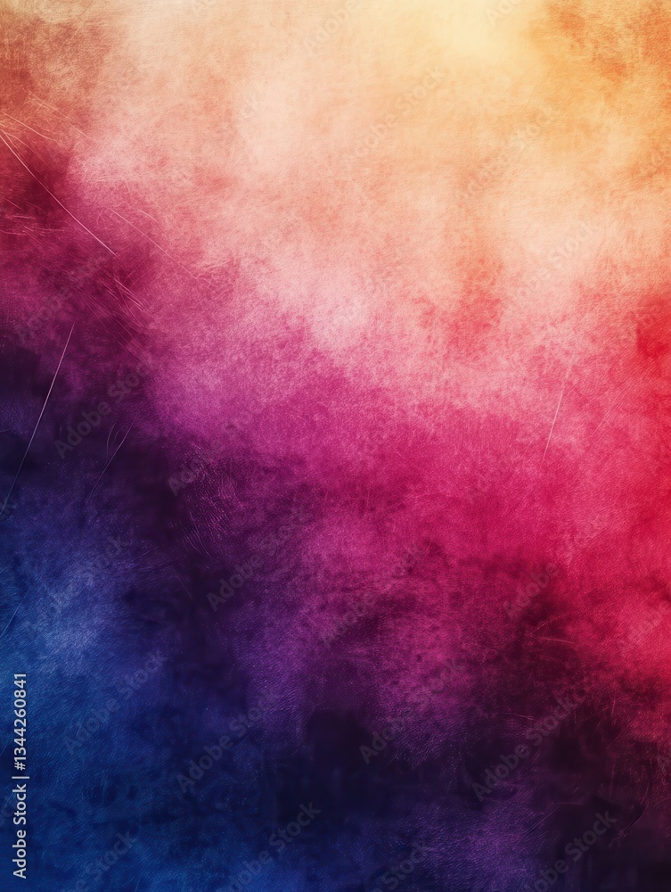 Aufkleber blurred abstract grainy color gradient background noise texture poster design