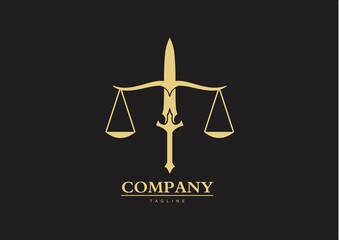 Gold Sword and Scale