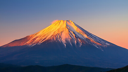 Majestic Snow-Capped Mountains Under a Full Moon with Starry Sky