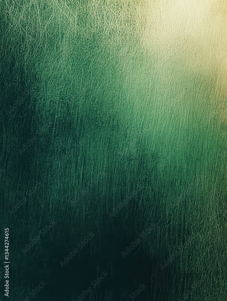 Poster grainy green gradient abstract background with noise
